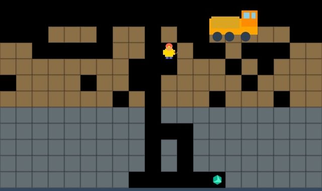2D Mining Adventure